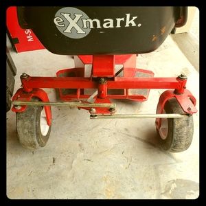 Xmark selkie stand on mower attachment